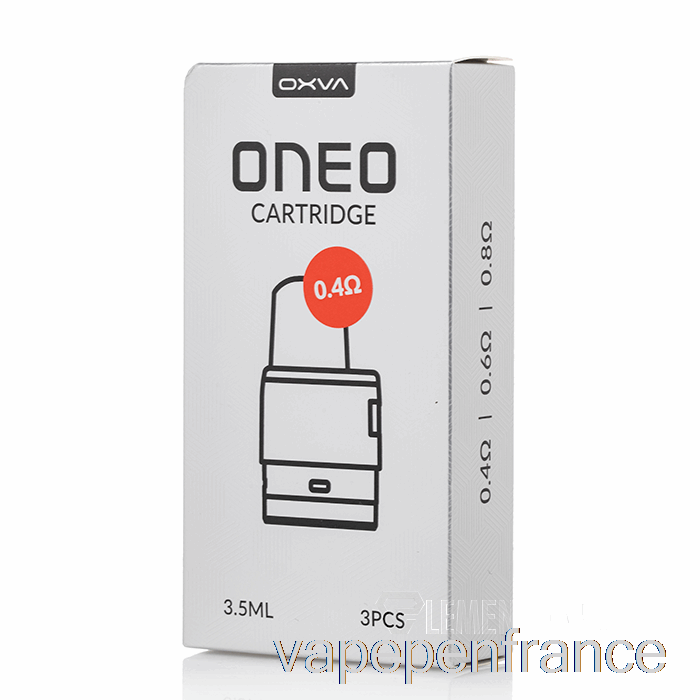 Oxva Oneo Remplacement Pods 0.4ohm Oneo Pods Vape Stylo